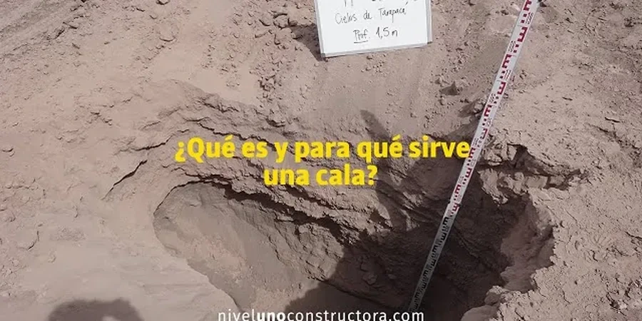 Illustrative image of Exploratory test pit in Birmingham Alabama