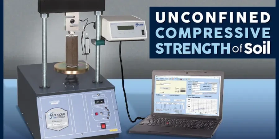 Illustrative image of Unconfined compression test (UCS) in Birmingham Alabama