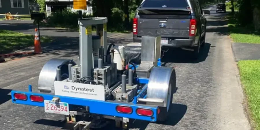 Illustrative image of Existing pavement evaluation in Birmingham Alabama