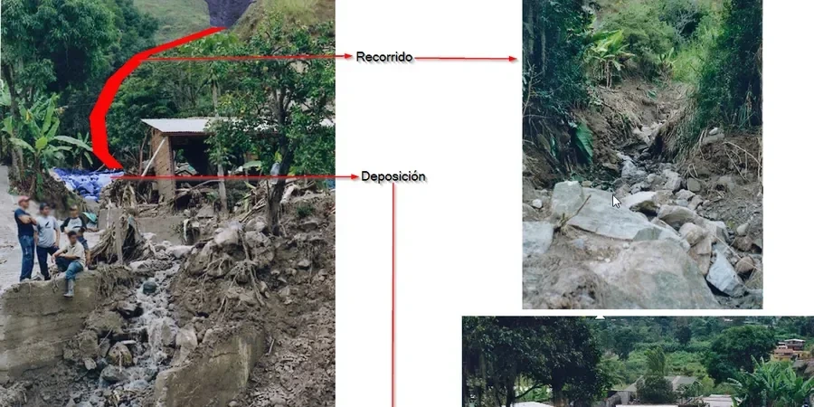 Illustrative image of Debris flow analysis in Birmingham Alabama