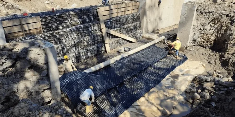 Illustrative image of Geogrid specification in Birmingham Alabama