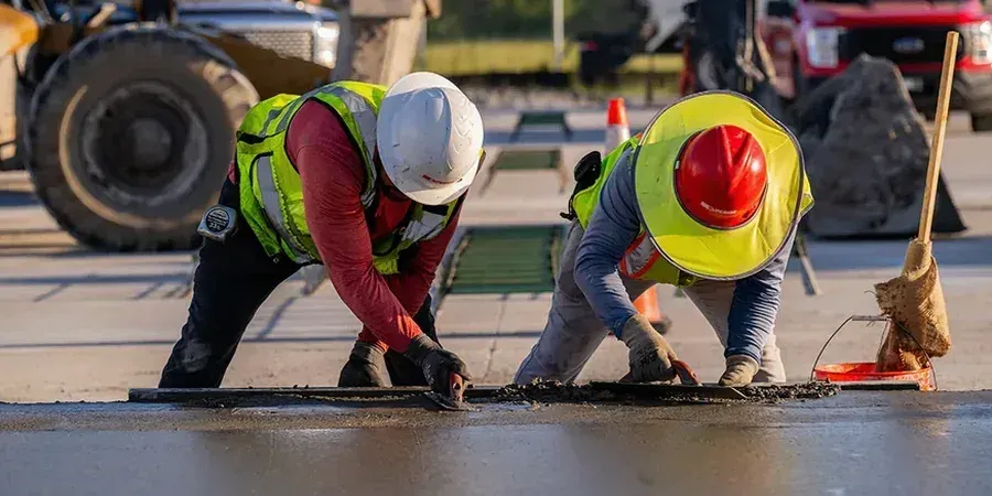 Illustrative image of Rigid pavement design in Birmingham Alabama