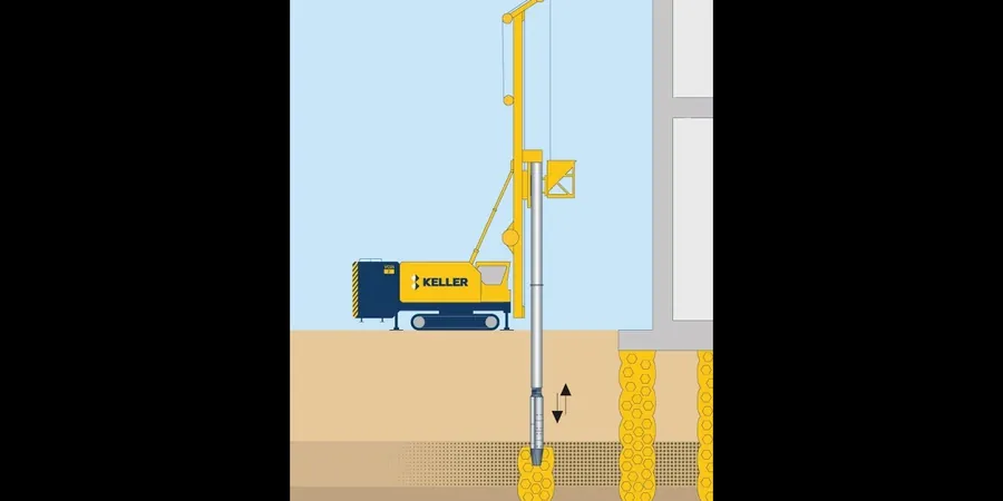 Illustrative image of Vibrocompaction design in Birmingham Alabama